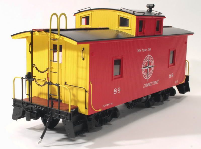 DT&I wood caboose THE DIESEL DETAILER